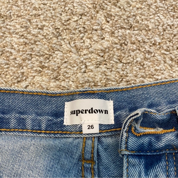 Revolve Super down high rise Jean shorts new with tags - Picture 3 of 5